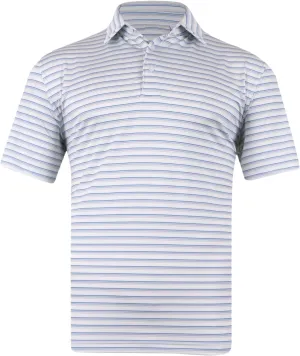 -Mens Golf Short Sleeve Performance Moisture Wicking Quick Dry Polo Shirt- The Lighthouse Polo