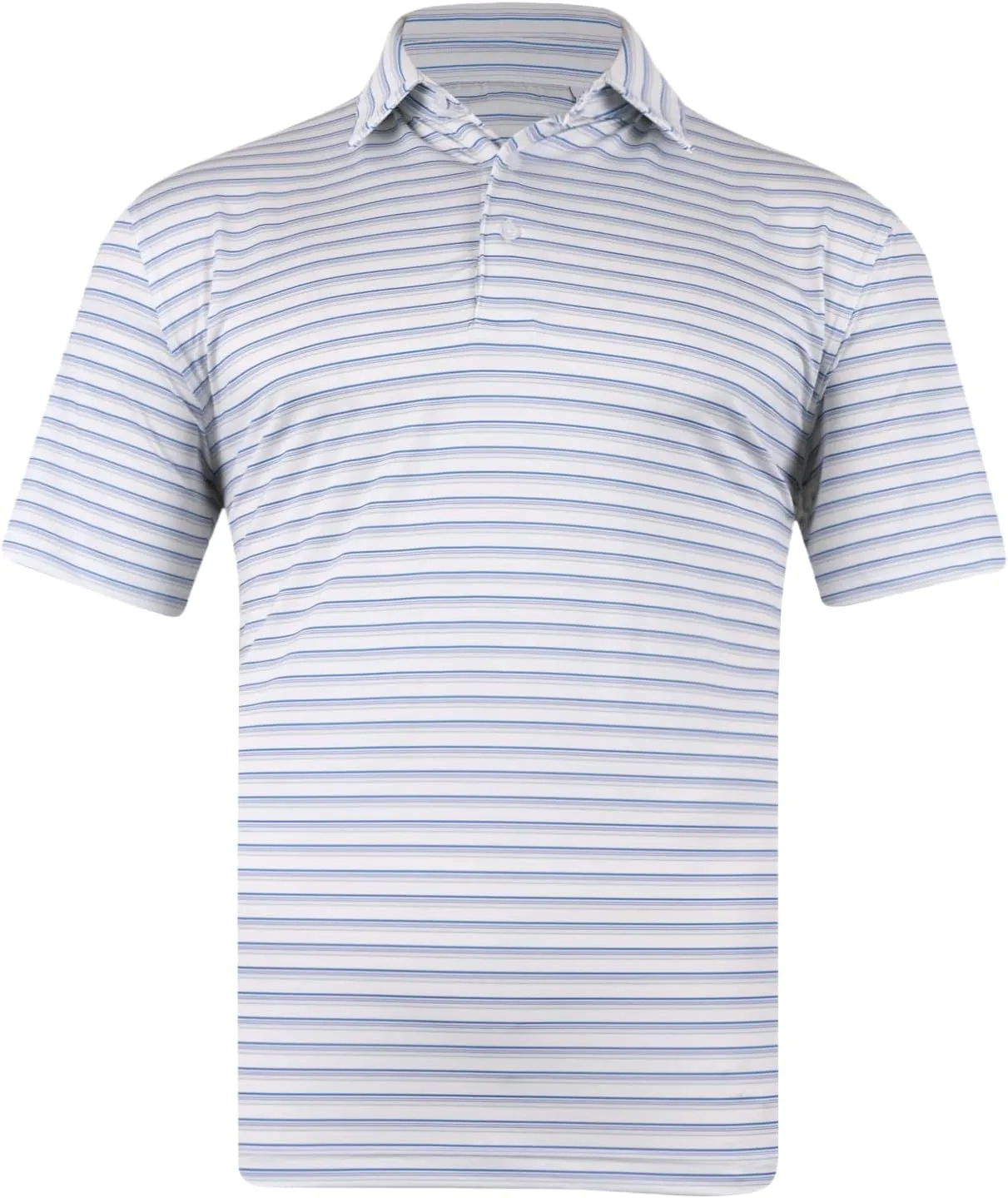 -Mens Golf Short Sleeve Performance Moisture Wicking Quick Dry Polo Shirt- The Lighthouse Polo