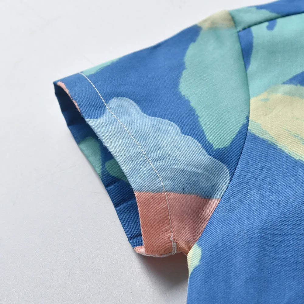 2 Pieces Set Baby Boys Print Rompers And Solid Color Rompers Wholesale 221214125