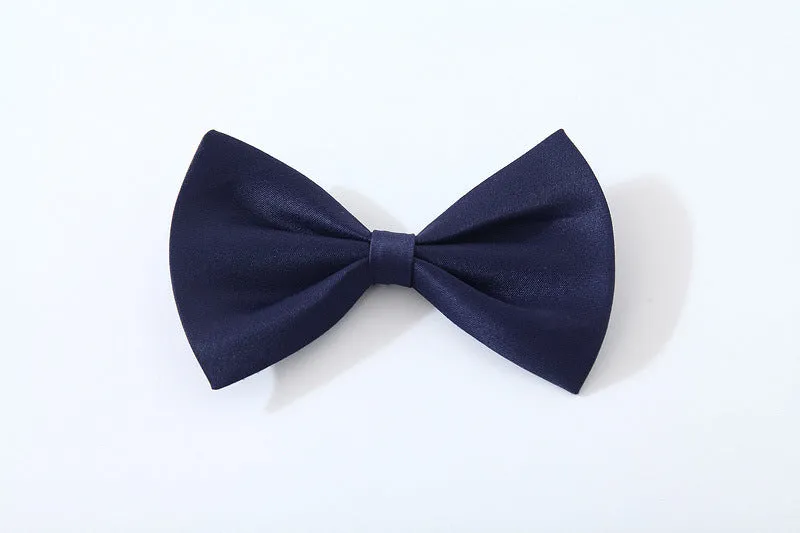 2 Pieces Set Baby Kid Boys Birthday Party Solid Color Bow Shirts And Jumpsuits Wholesale 221216482