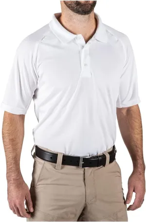 5.11 Tactical Men's Performance Short Sleeve Polo, 100% Polyester, Moisture Wicking, Style 71049