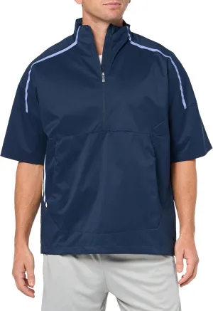 adidas Men's Core Provisional Short Sleeve Half Zip Jacket
