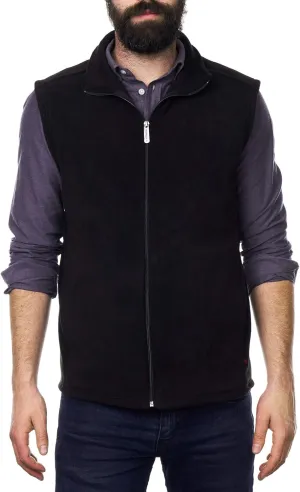 Alpine Swiss Ethan Mens Lightweight Full Zip Up Fleece Vest
