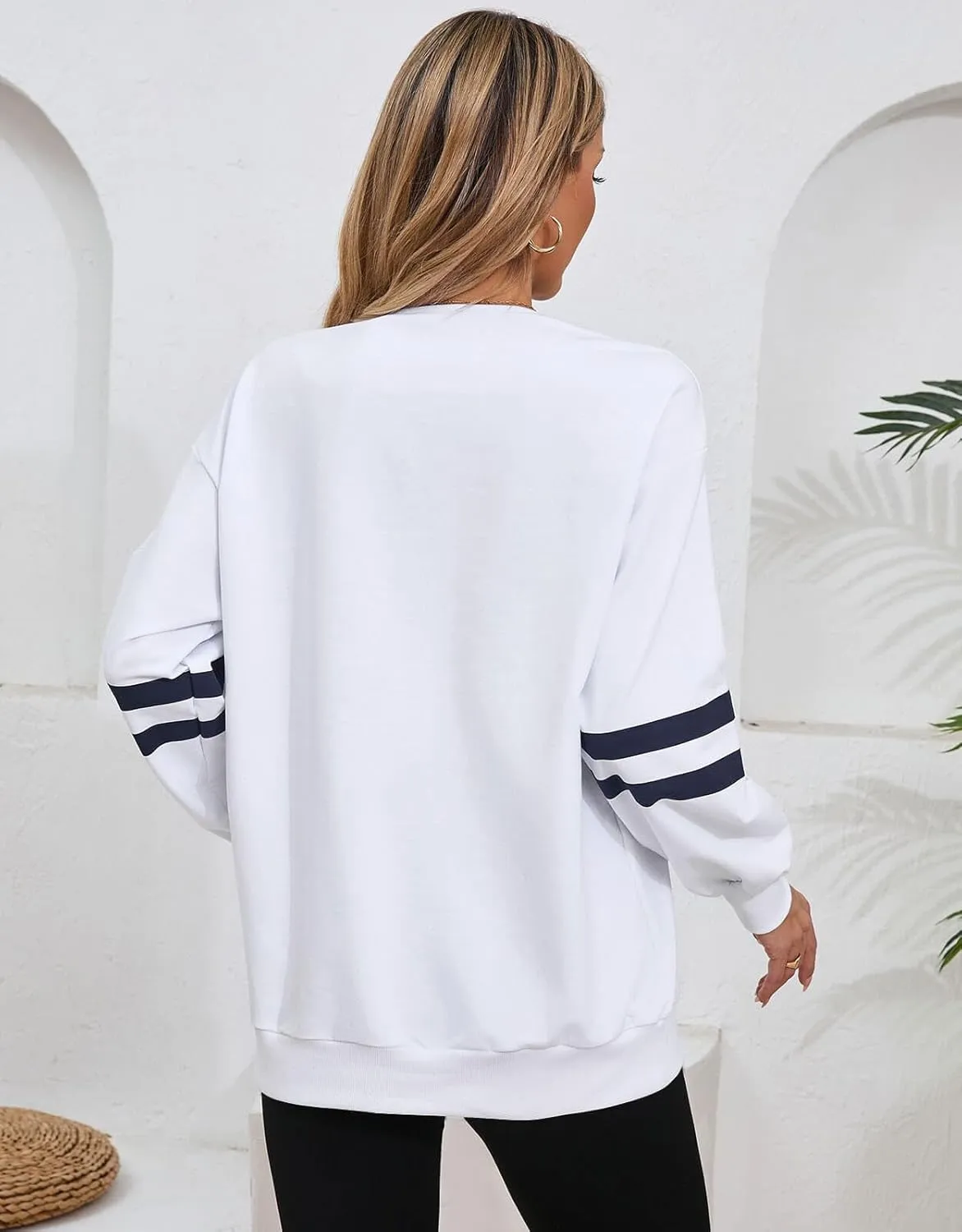 Alsol Lamesa Womens American Flag Sweatshirts Long Sleeve V Neck Loose 4th of July Outfits Flag Tops