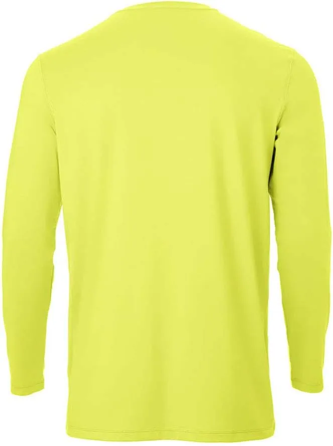 Arctic Cool Mens Crew Neck Instant Cooling Pocket Workwear Moisture Wicking Performance UPF 50  Long Sleeve Shirt