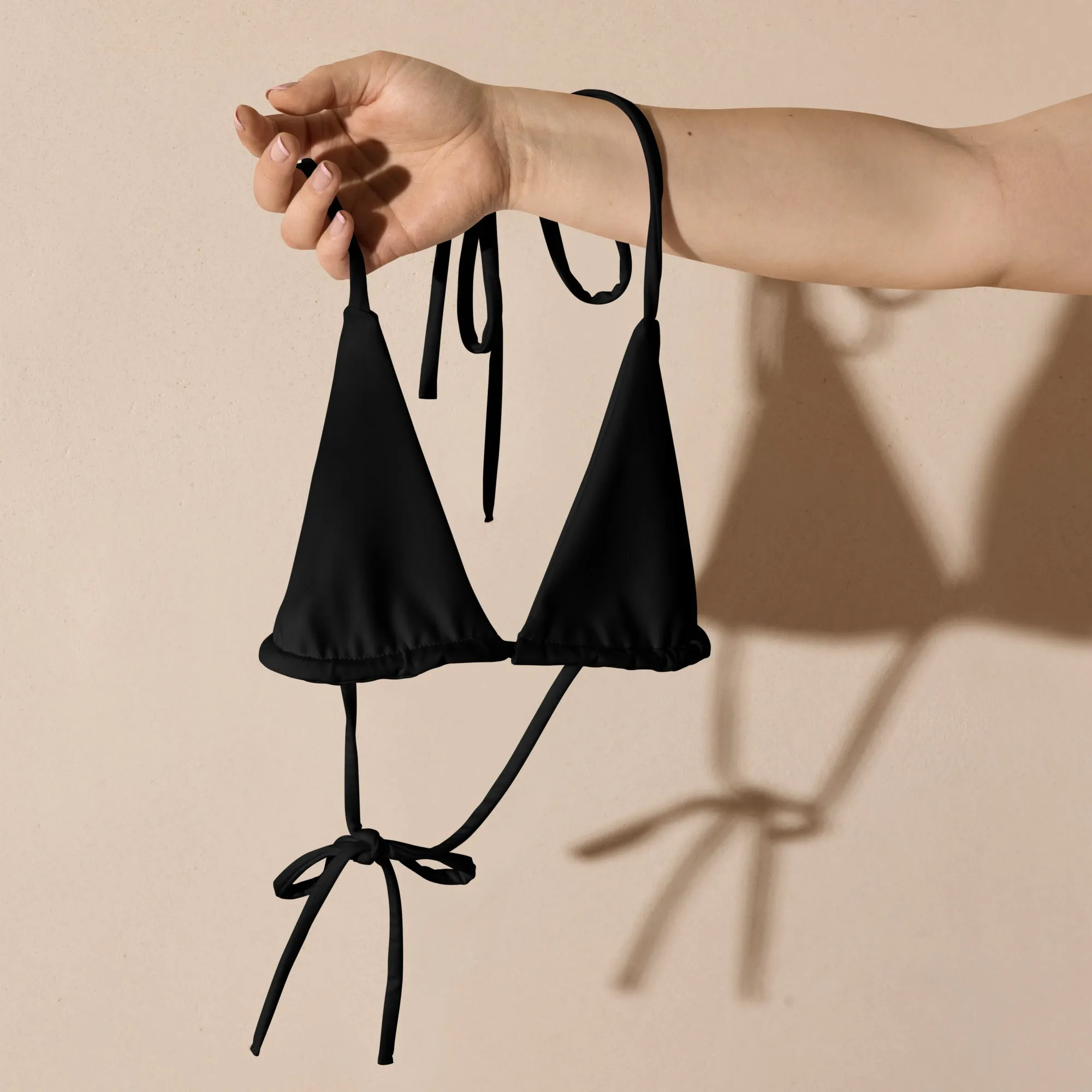 Asexual String Bikini Top