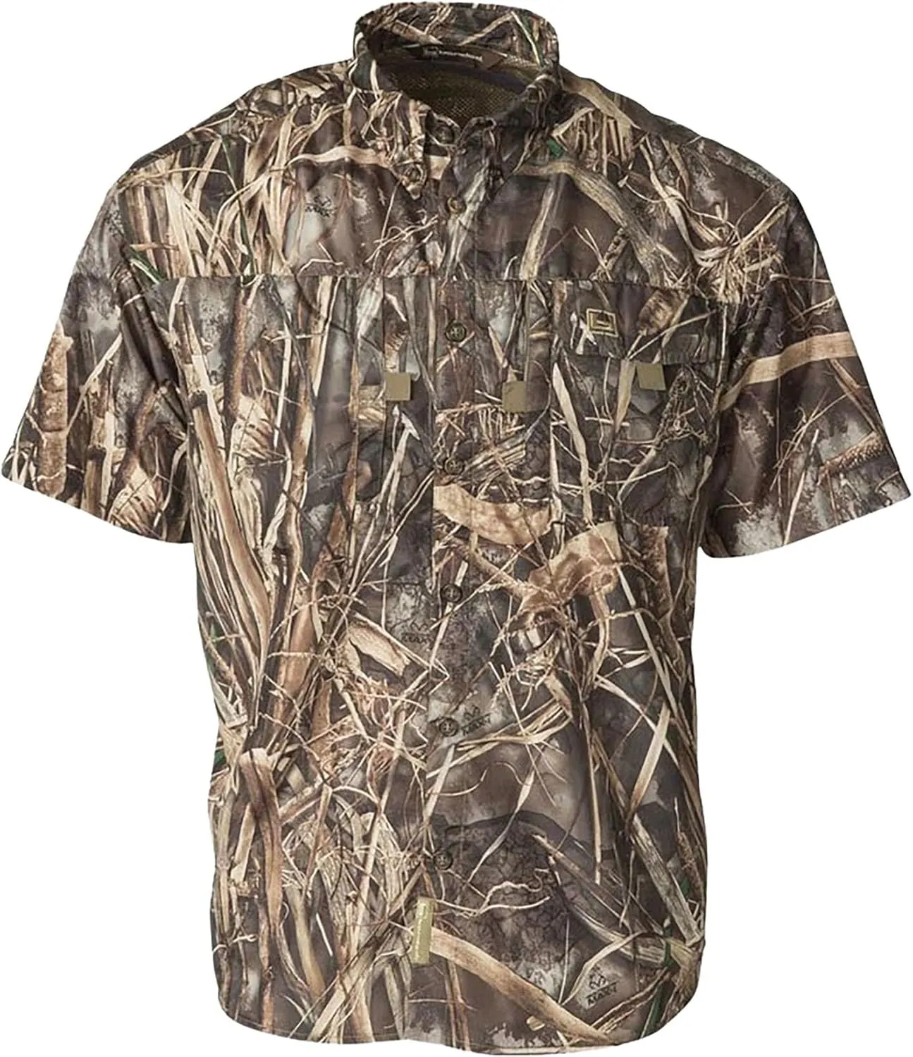 Banded Lightweight Hunting Short Sleeve Shirt  Moisture-Wicking, Quick-Dry, Breathable Outdoor Apparel