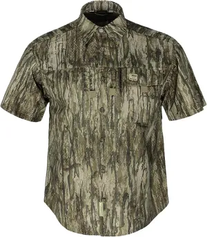 Banded Lightweight Hunting Short Sleeve Shirt  Moisture-Wicking, Quick-Dry, Breathable Outdoor Apparel