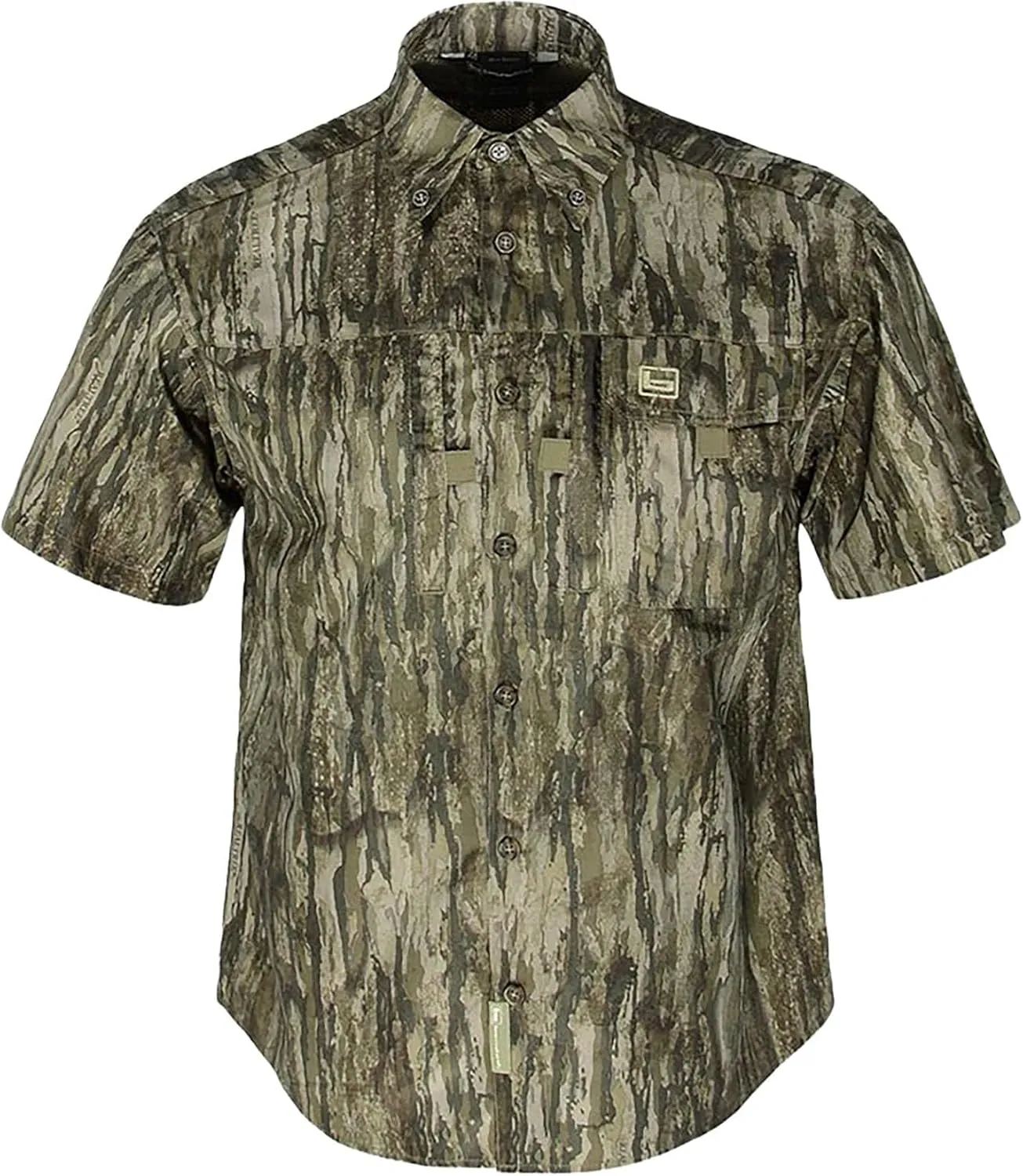 Banded Lightweight Hunting Short Sleeve Shirt  Moisture-Wicking, Quick-Dry, Breathable Outdoor Apparel
