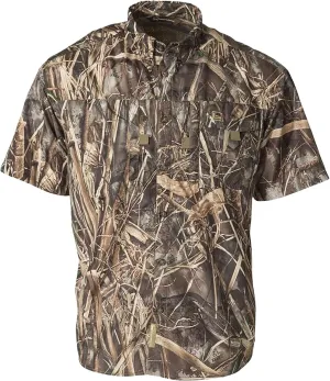 Banded Lightweight Hunting Short Sleeve Shirt  Moisture-Wicking, Quick-Dry, Breathable Outdoor Apparel