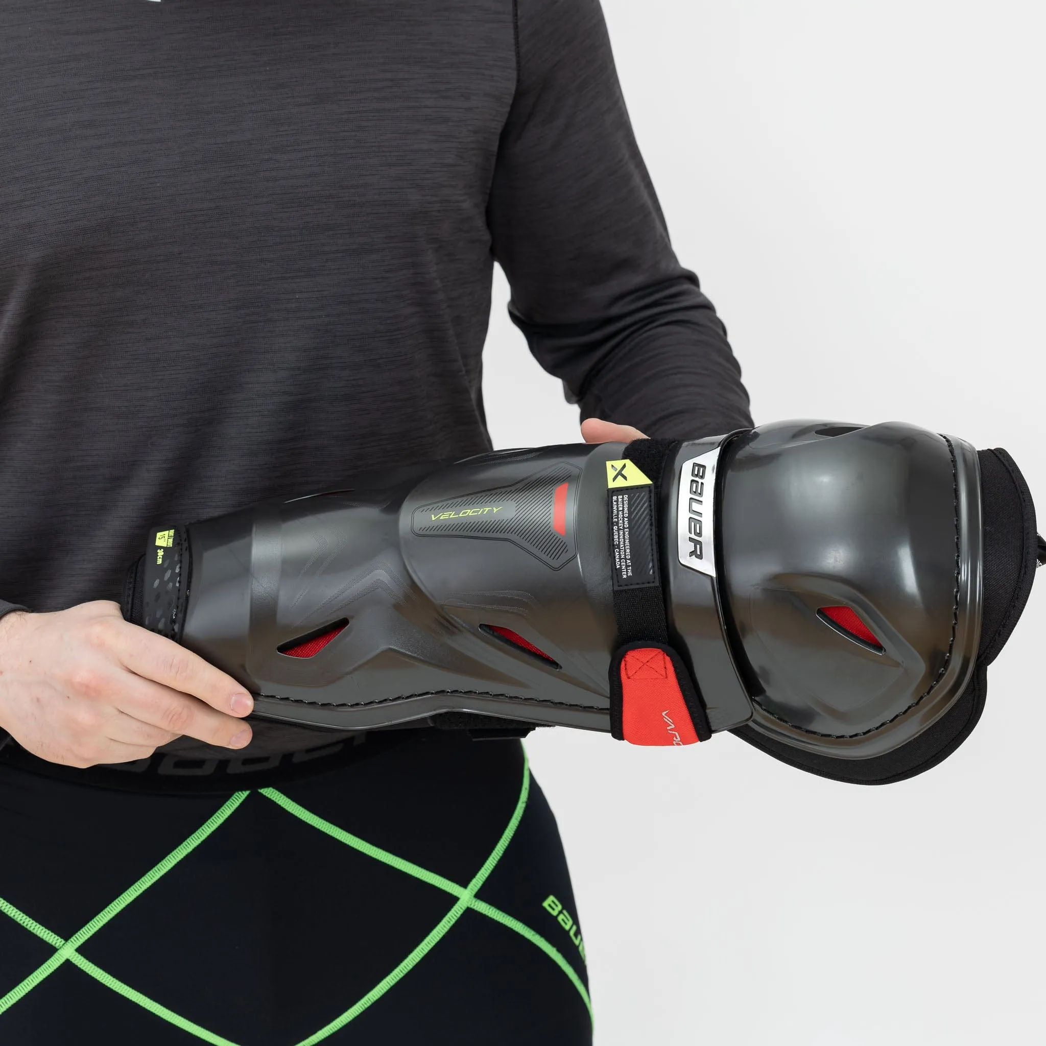 Bauer Vapor Velocity Senior Hockey Shin Guards