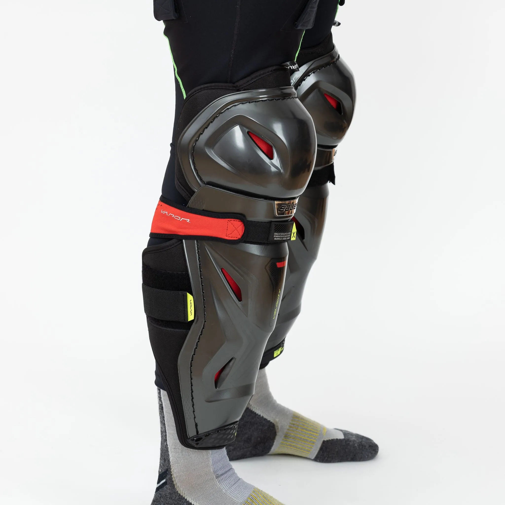Bauer Vapor Velocity Senior Hockey Shin Guards