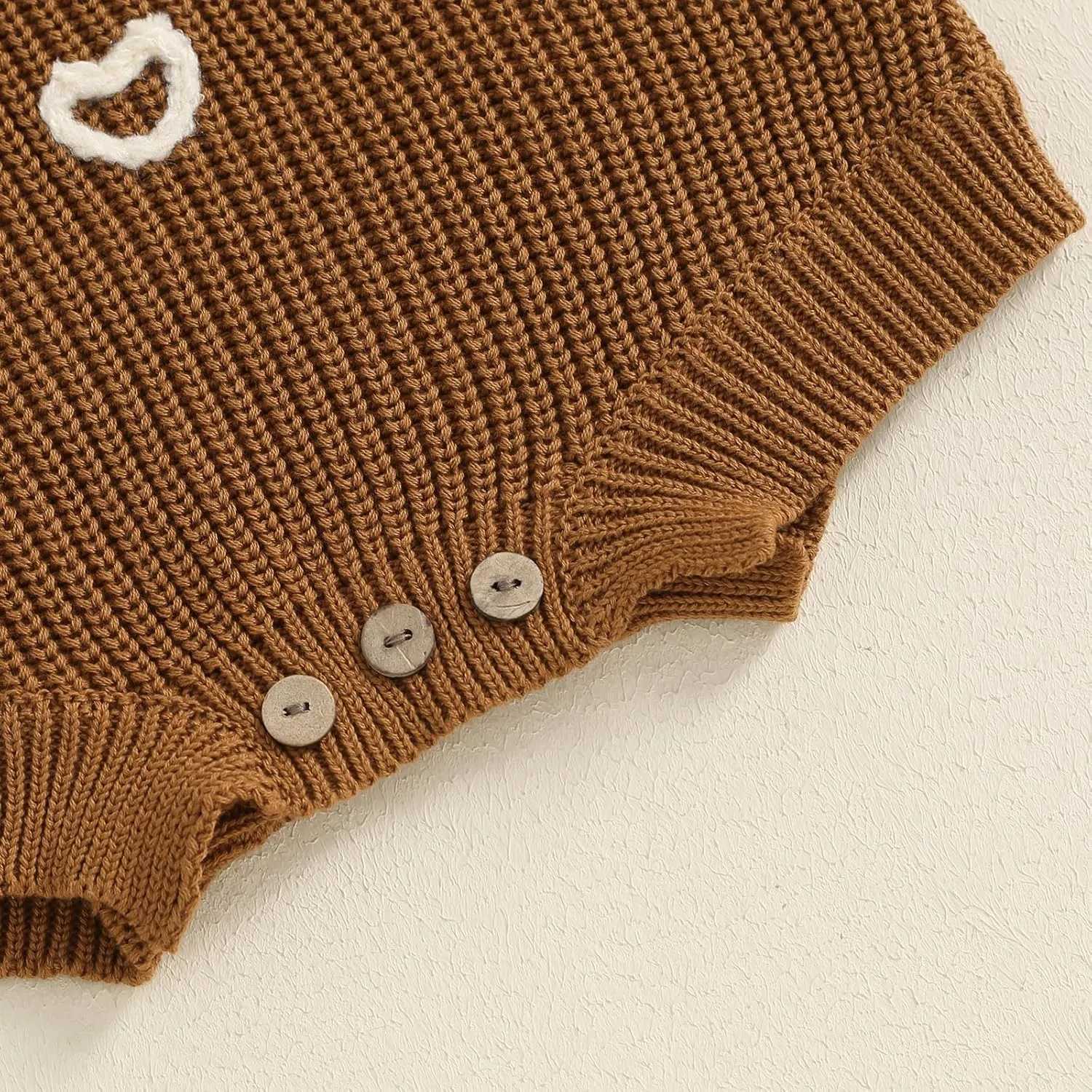 Big Cousin Little Cousin Matching Outfits Newborn Baby Boy Girl Knitted Romper Toddler Chunky Sweater Fall Sweatshirt