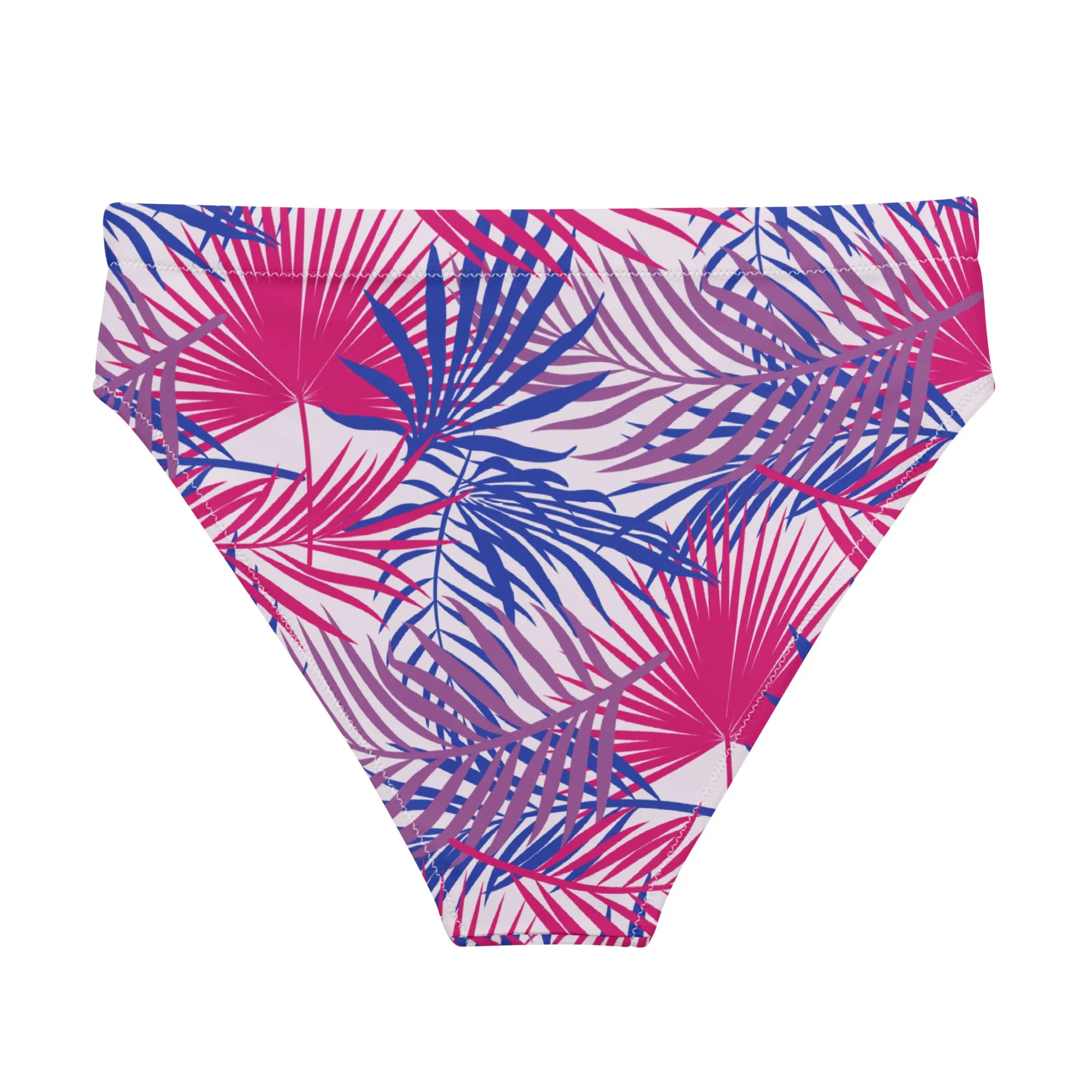 Bisexual High-Waisted Athletic Bikini Bottom