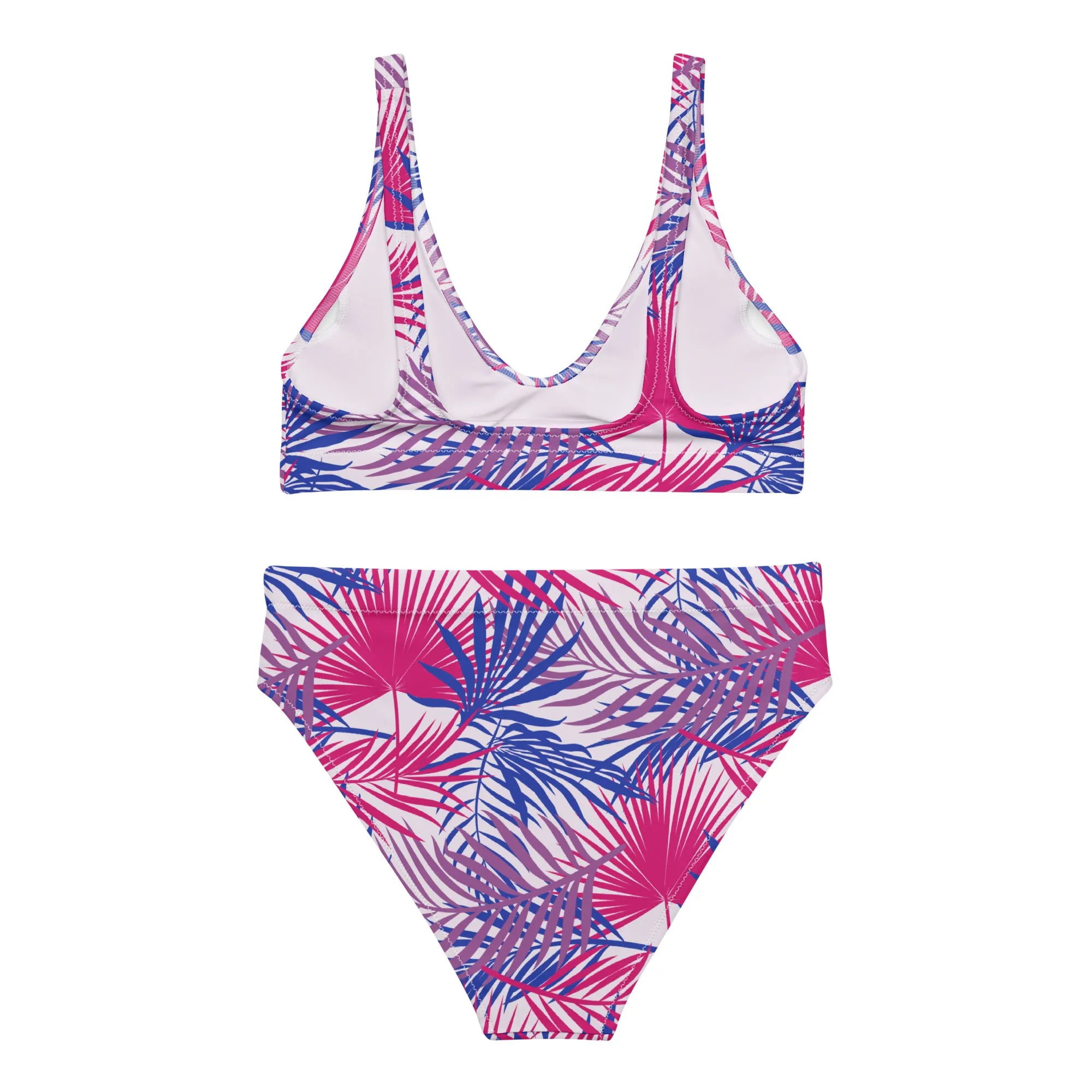 Bisexual High-Waisted Athletic Bikini Bottom