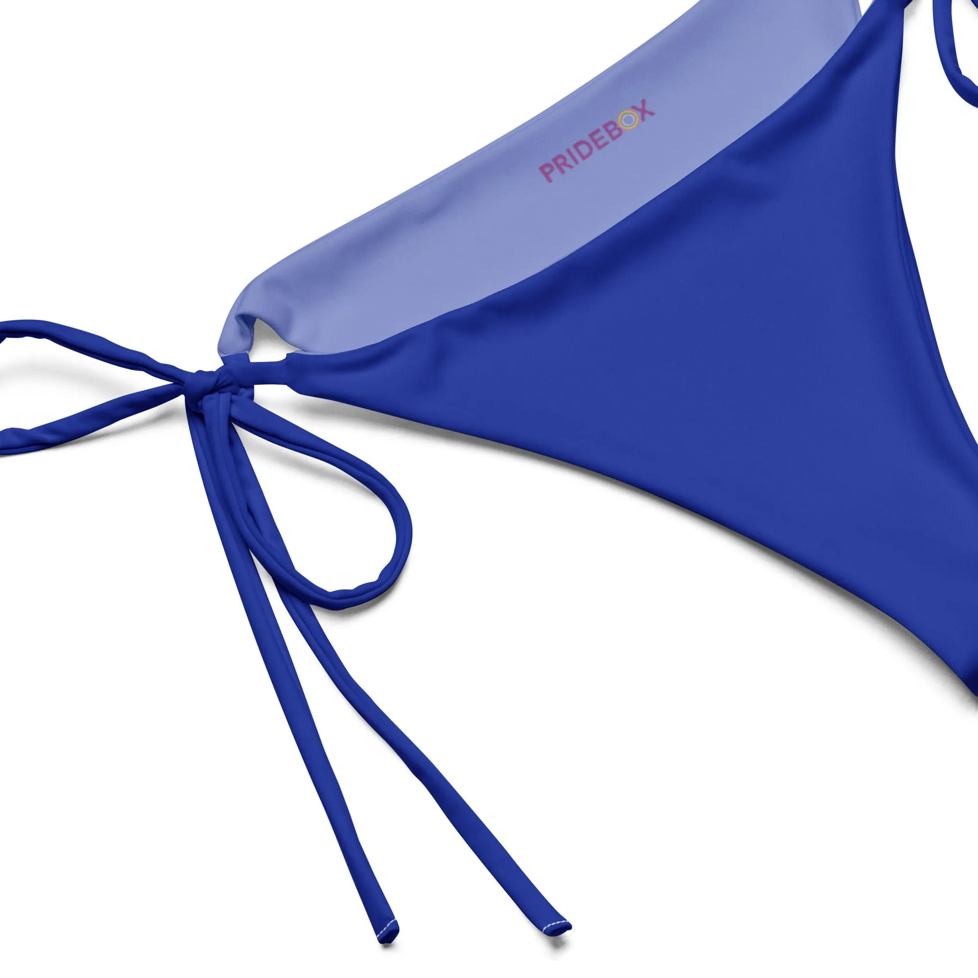 Bisexual Solid String Bikini Bottom