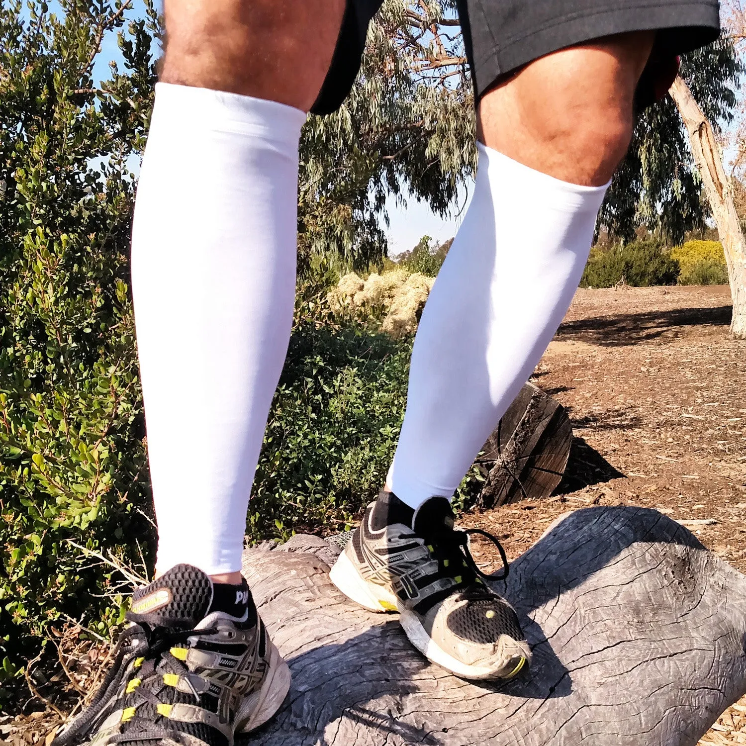 Black Protective Calf Leg Sleeves
