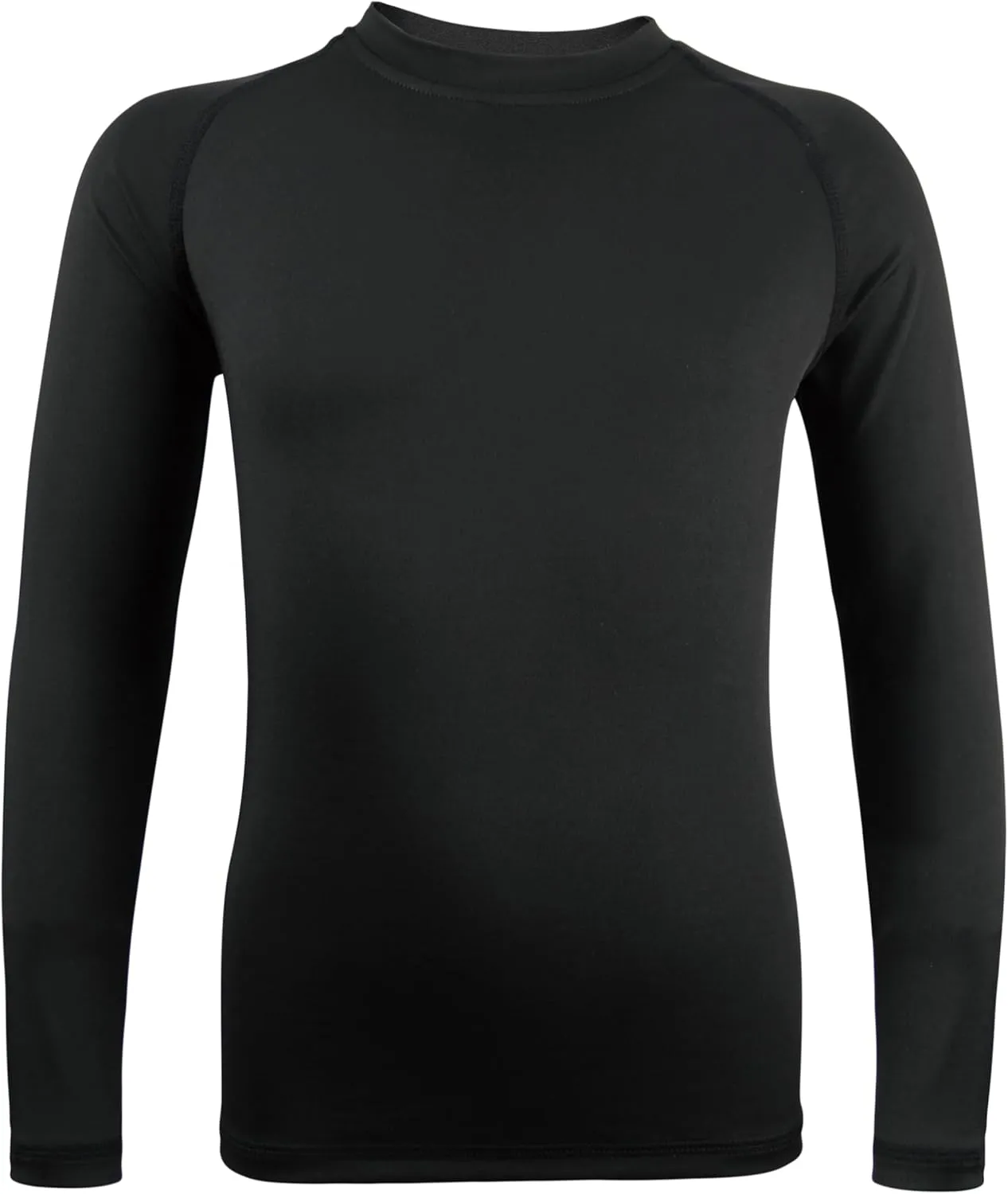 Boys' Girls' Compression Shirt Long Sleeve Moisture Wicking Sports Baselayer for Youth Football Baseball
