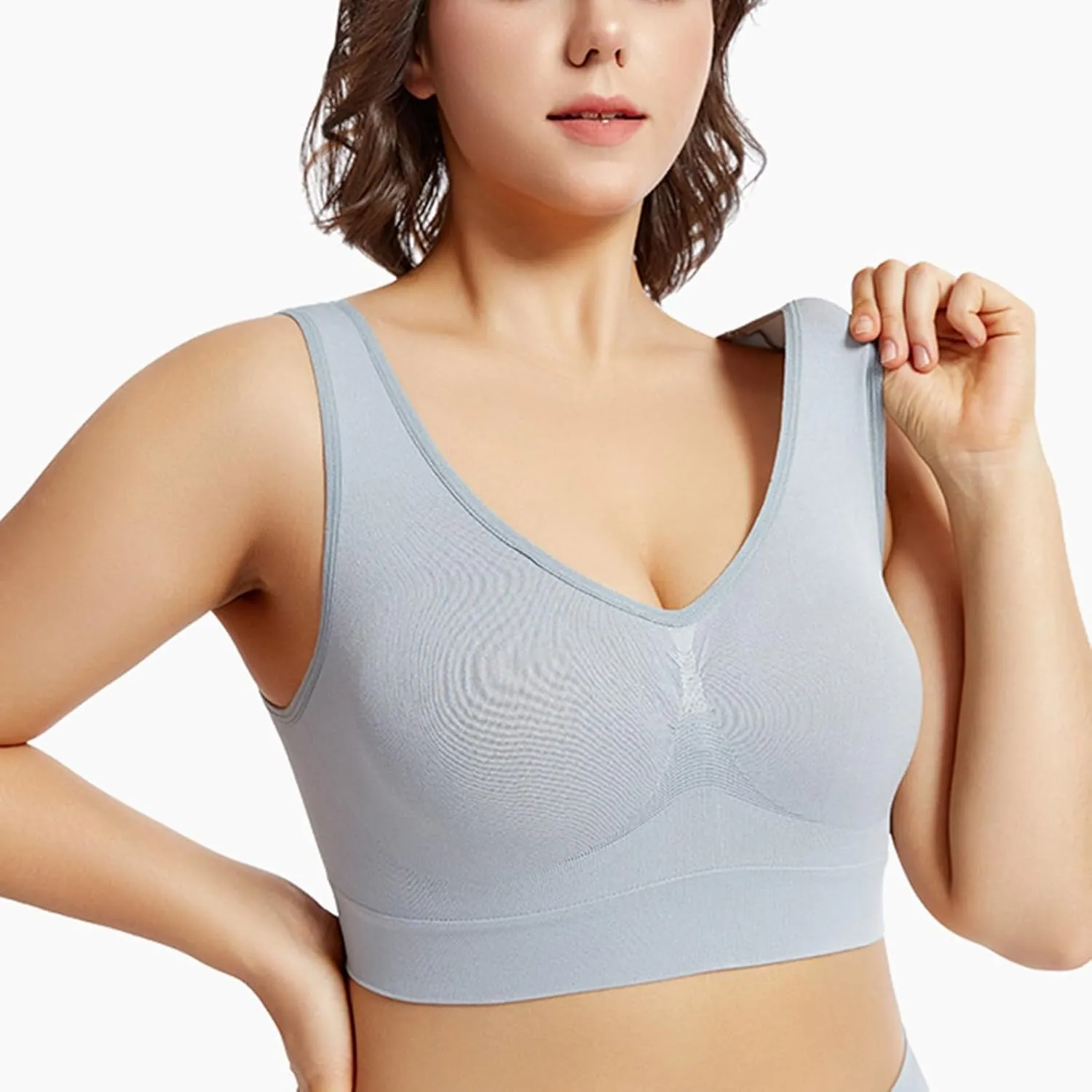 Bras for Women 2025 Breathable Cool Liftup Air Bra New Upgrade Full Support Sports Bra No Underwire Everyday Bras