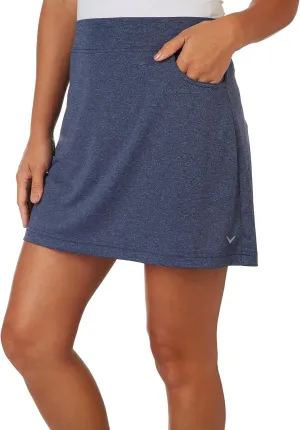 Callaway Women's Heather Golf Skort for Women with Stretch Fabric, TrueSculpt and Opti-Dri Technology