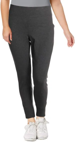 Calvin Klein Women's Premium Performance Double Waistband Moisture Wicking Legging (Standard and Plus)