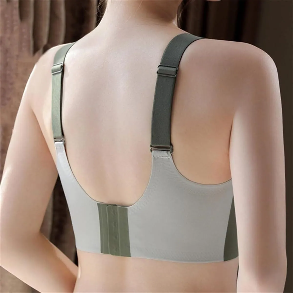 Caralush Bra, Sirc Ovbra, Sirc Bra, Stellwise Lushfitting Powerful Push-Up Seamless Bra,Super Gather Wireless Bra