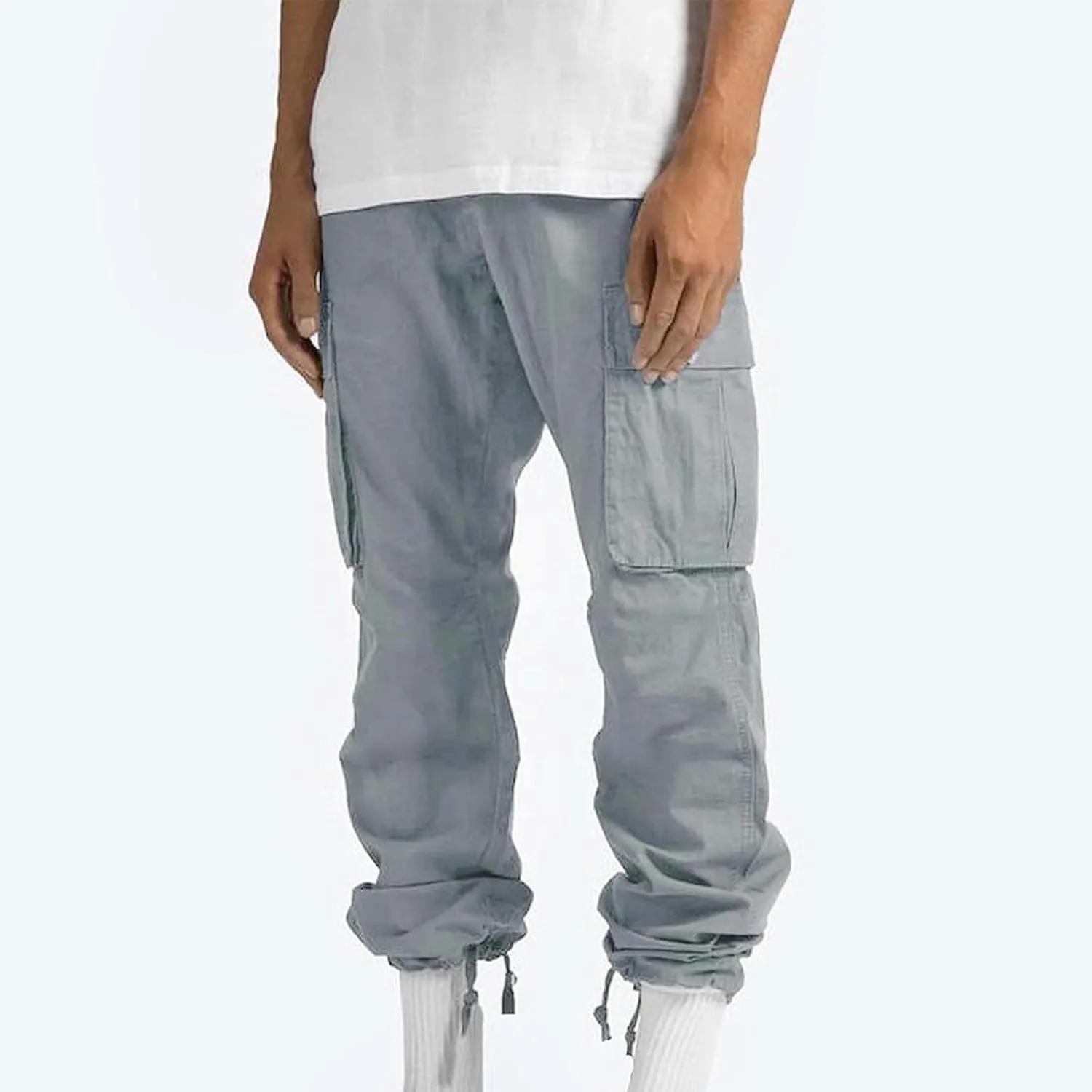 Cargo Pants for Men Casual Outdoor Pants Hiking Pants Men Lightweight Athletic Pants for Loose Fit Sports Joggers