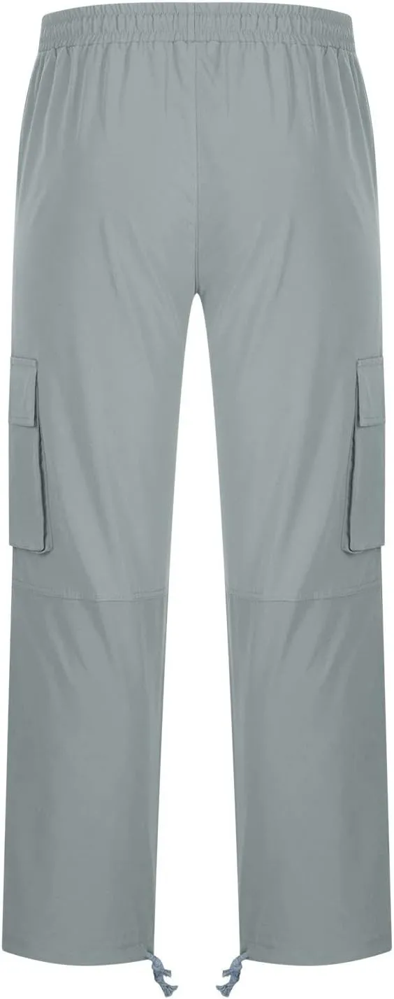 Cargo Pants for Men Casual Outdoor Pants Hiking Pants Men Lightweight Athletic Pants for Loose Fit Sports Joggers