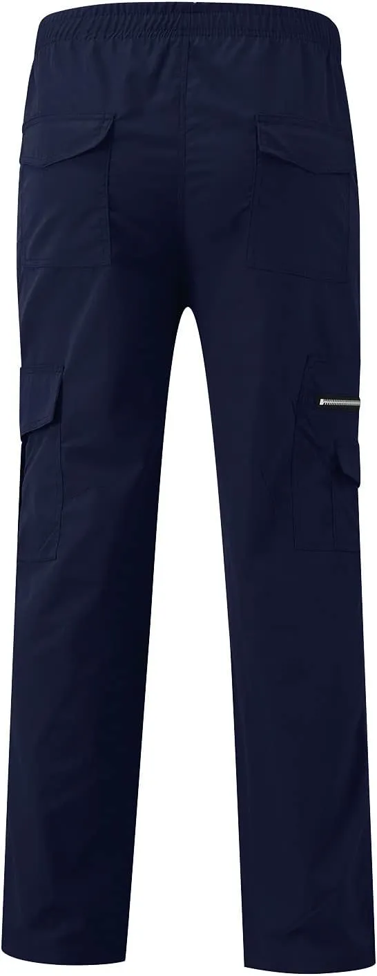 Cargos Pants MenBaggy Cargo PantsBig and Tall Cargo Pants Elastic WaistTrousers with Pockets