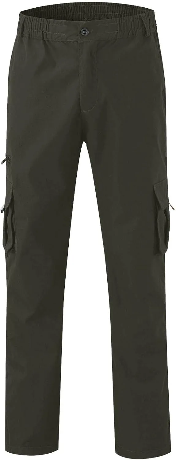 Cargos Pants MenBaggy Cargo PantsBig and Tall Cargo Pants Elastic WaistTrousers with Pockets
