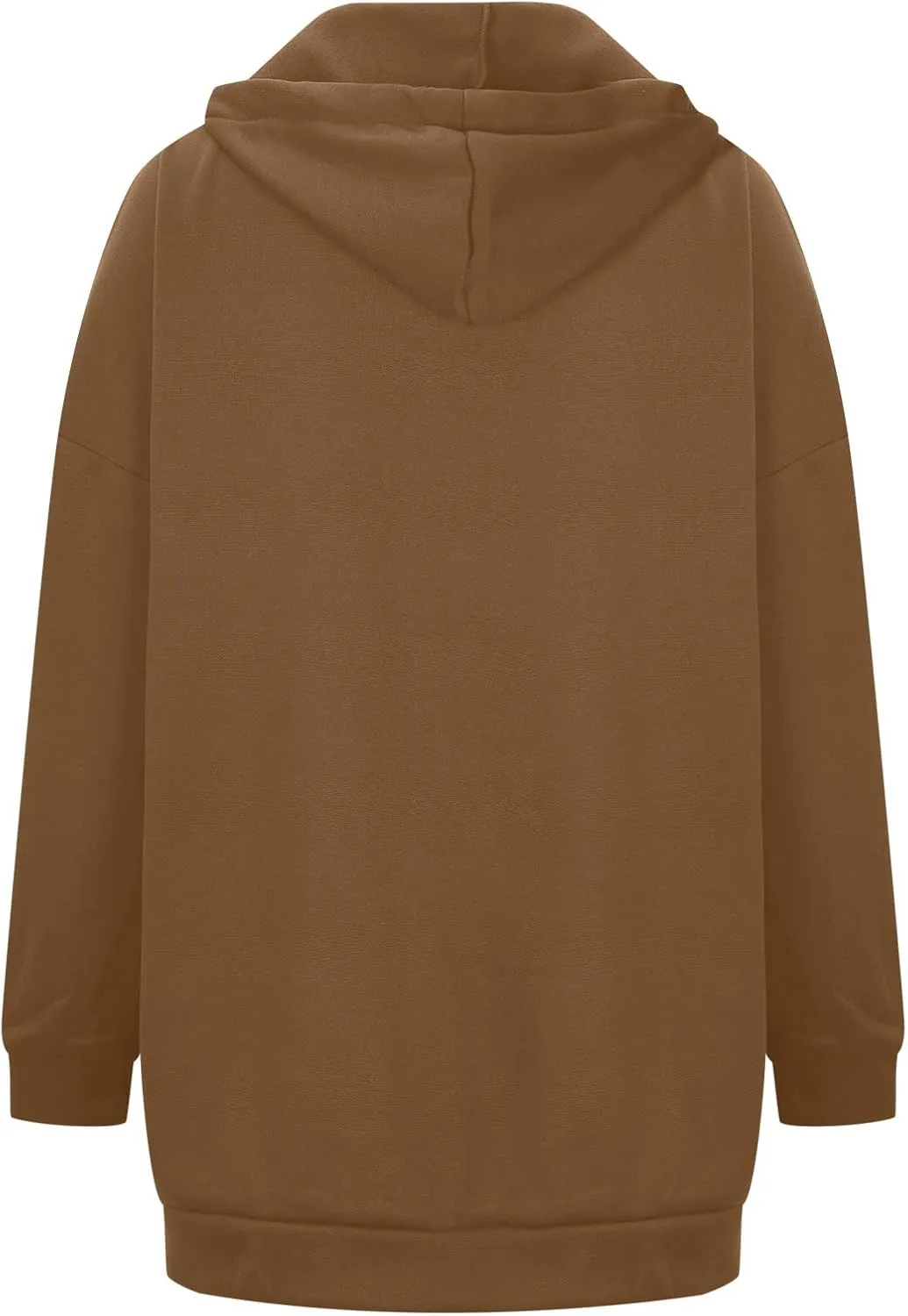 Ceboyel Women Oversized Sweatshirt Loose Fit Full Zip Up Fashion Long Hoodies Trendy Y2K Jackets Winter Outfits Clothes 2023
