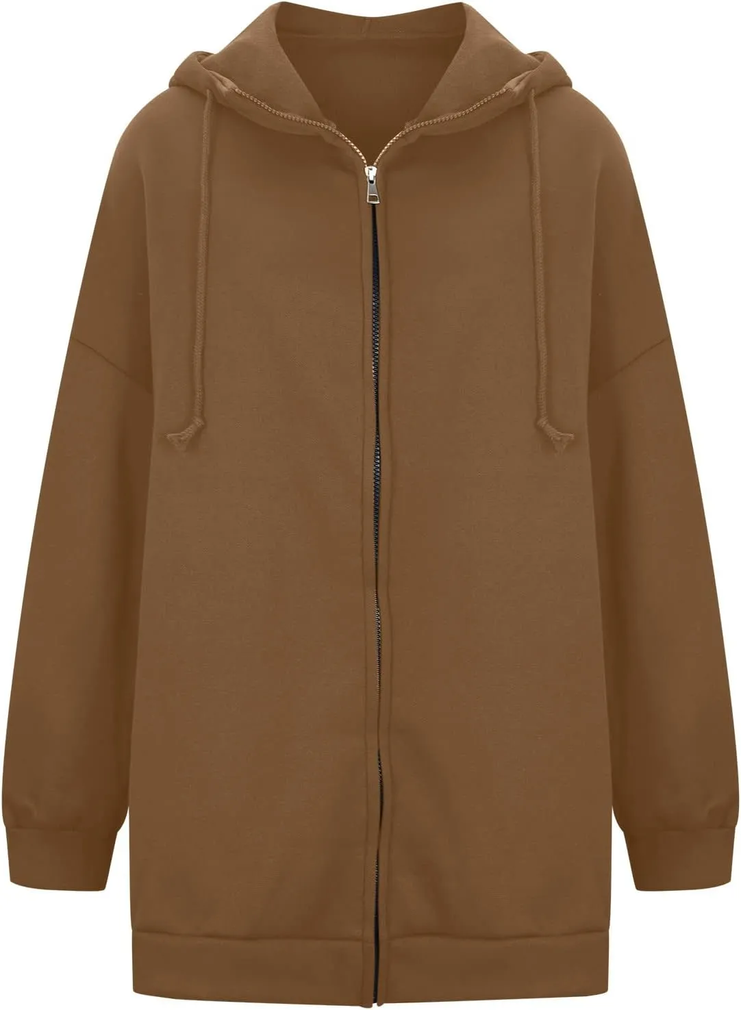Ceboyel Women Oversized Sweatshirt Loose Fit Full Zip Up Fashion Long Hoodies Trendy Y2K Jackets Winter Outfits Clothes 2023