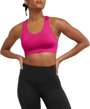 Champion Women's Sports Bra, Infinity, Moderate Support Racerback Sports Bra for Women