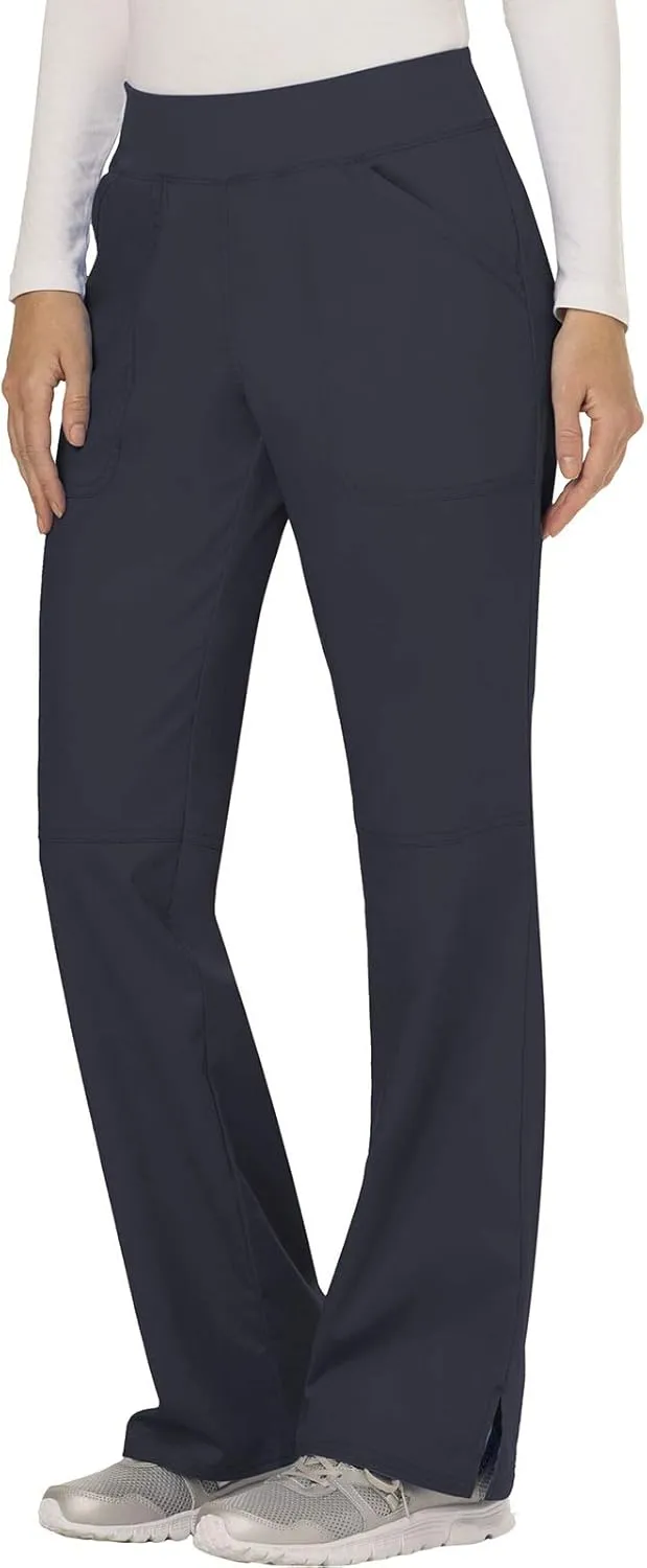 Cherokee Women Scrub Pant with Straight Leg Pull-on Pant Medical Bottom with 4 Pocket & 2-Way Stretch Fabric - WW110