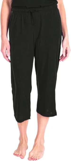 Cool-jams Sweat-Free Pajama Capri Bottoms Women - Moisture Wicking Womens Pajama Sleep Pants