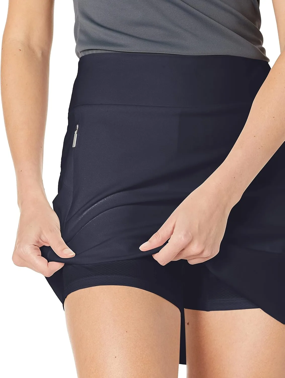 Cutter & Buck Women's Moisture Wicking 50  UPF Pacific Pull-on Skort with Pockets