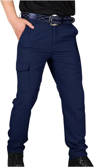 Dgoopd Tactical Cargo Pants for Men Lightweight Stretch Hiking Military Cargo Work Ripstop Tactical Waterproof Pants 2025