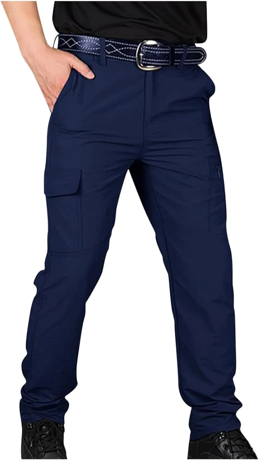 Dgoopd Tactical Cargo Pants for Men Lightweight Stretch Hiking Military Cargo Work Ripstop Tactical Waterproof Pants 2025