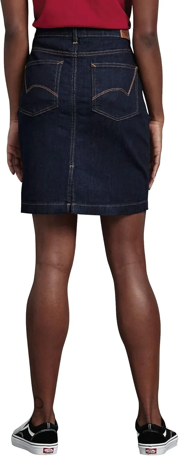 Dickies Women's Perfect Shape Denim Skirt
