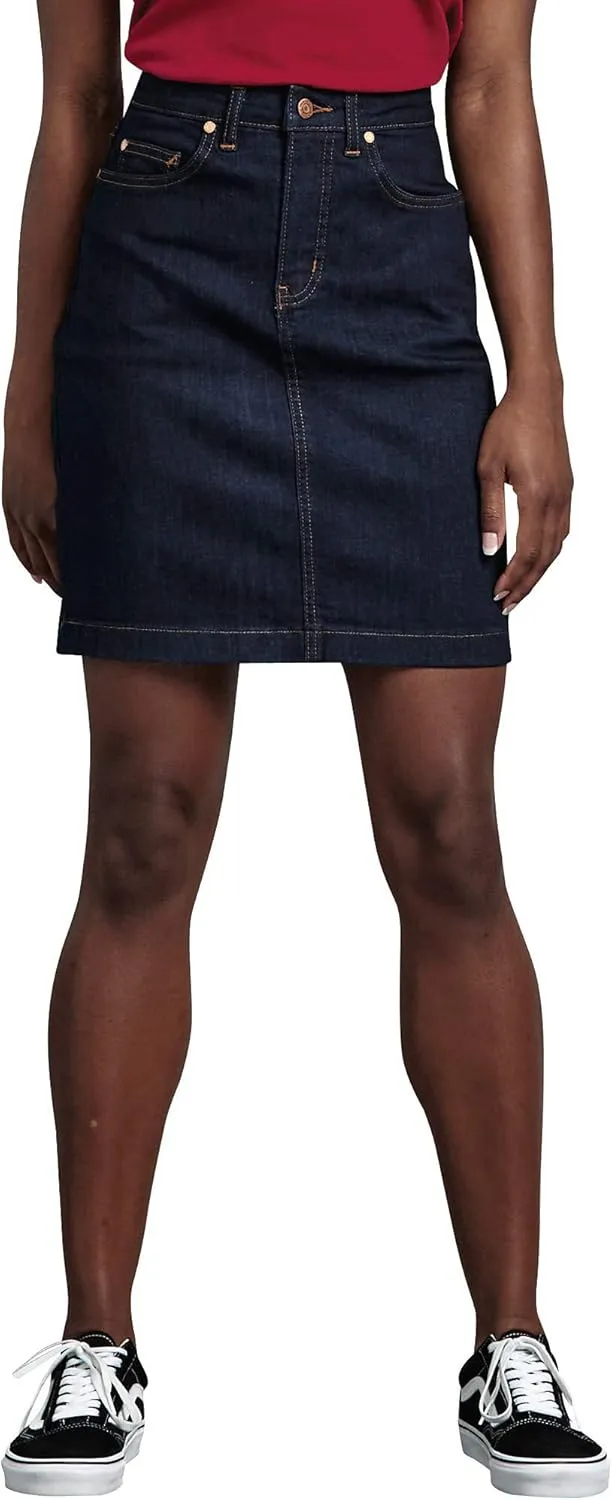 Dickies Women's Perfect Shape Denim Skirt