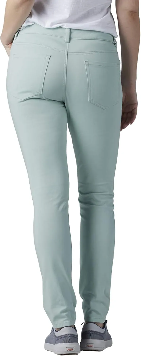 Dickies Women's Perfect Shape Twill Skinny 4 Pocket Pant