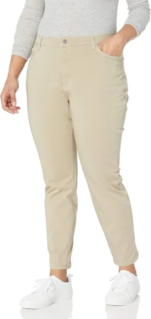 Dickies Women's Perfect Shape Twill Skinny 4 Pocket Pant