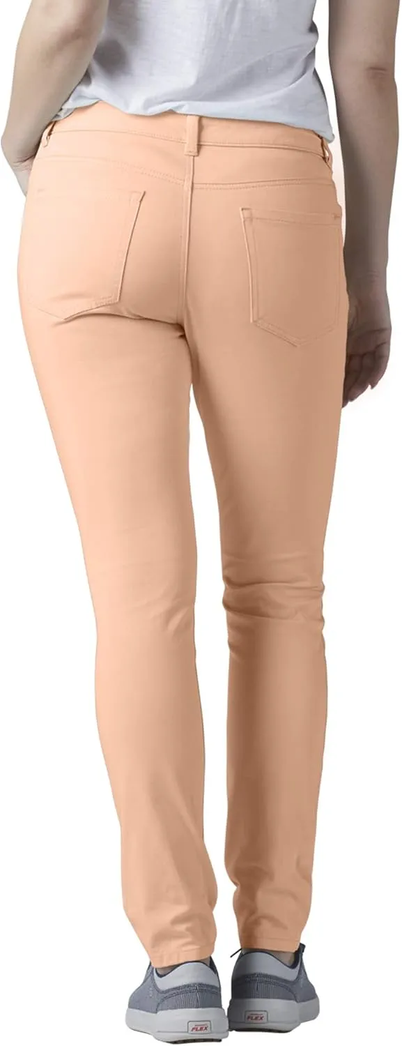 Dickies Women's Perfect Shape Twill Skinny 4 Pocket Pant