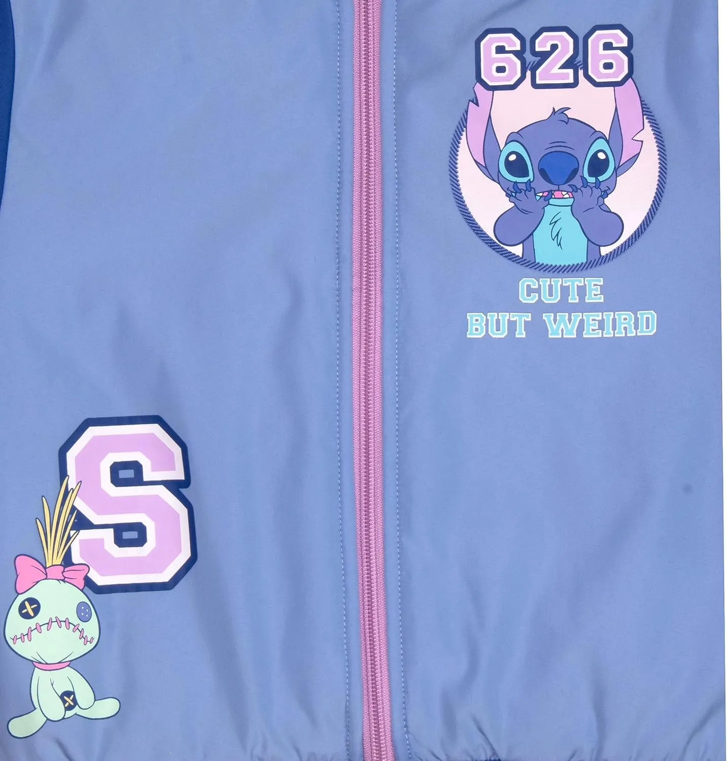 Disney Princesses Girls Bomber Jackets, Minnie Mouse, Lilo and Stitch, Little Mermaid and More Bomber Jackets for Girls