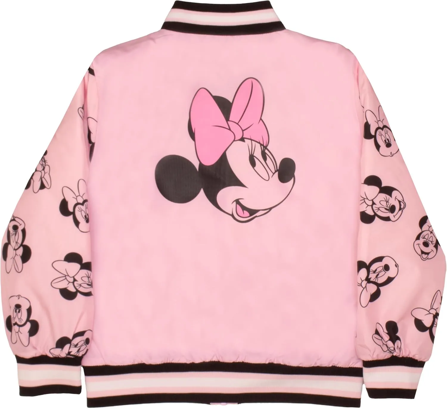 Disney Princesses Girls Bomber Jackets, Minnie Mouse, Lilo and Stitch, Little Mermaid and More Bomber Jackets for Girls