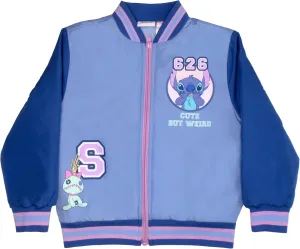 Disney Princesses Girls Bomber Jackets, Minnie Mouse, Lilo and Stitch, Little Mermaid and More Bomber Jackets for Girls
