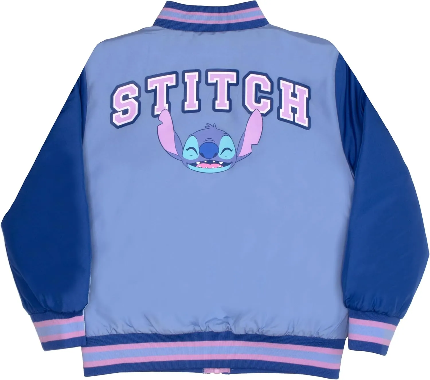 Disney Princesses Girls Bomber Jackets, Minnie Mouse, Lilo and Stitch, Little Mermaid and More Bomber Jackets for Girls