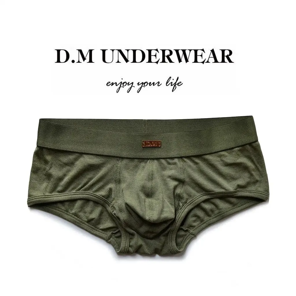D.m Mens sexy briefs Underwear Simple
