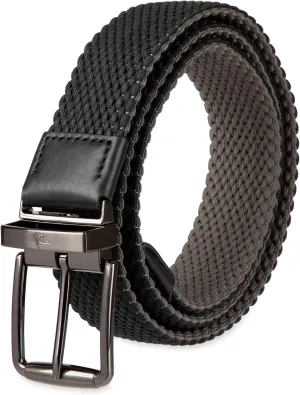 Dockers mens Reversible Stretch Fabric Web Belt