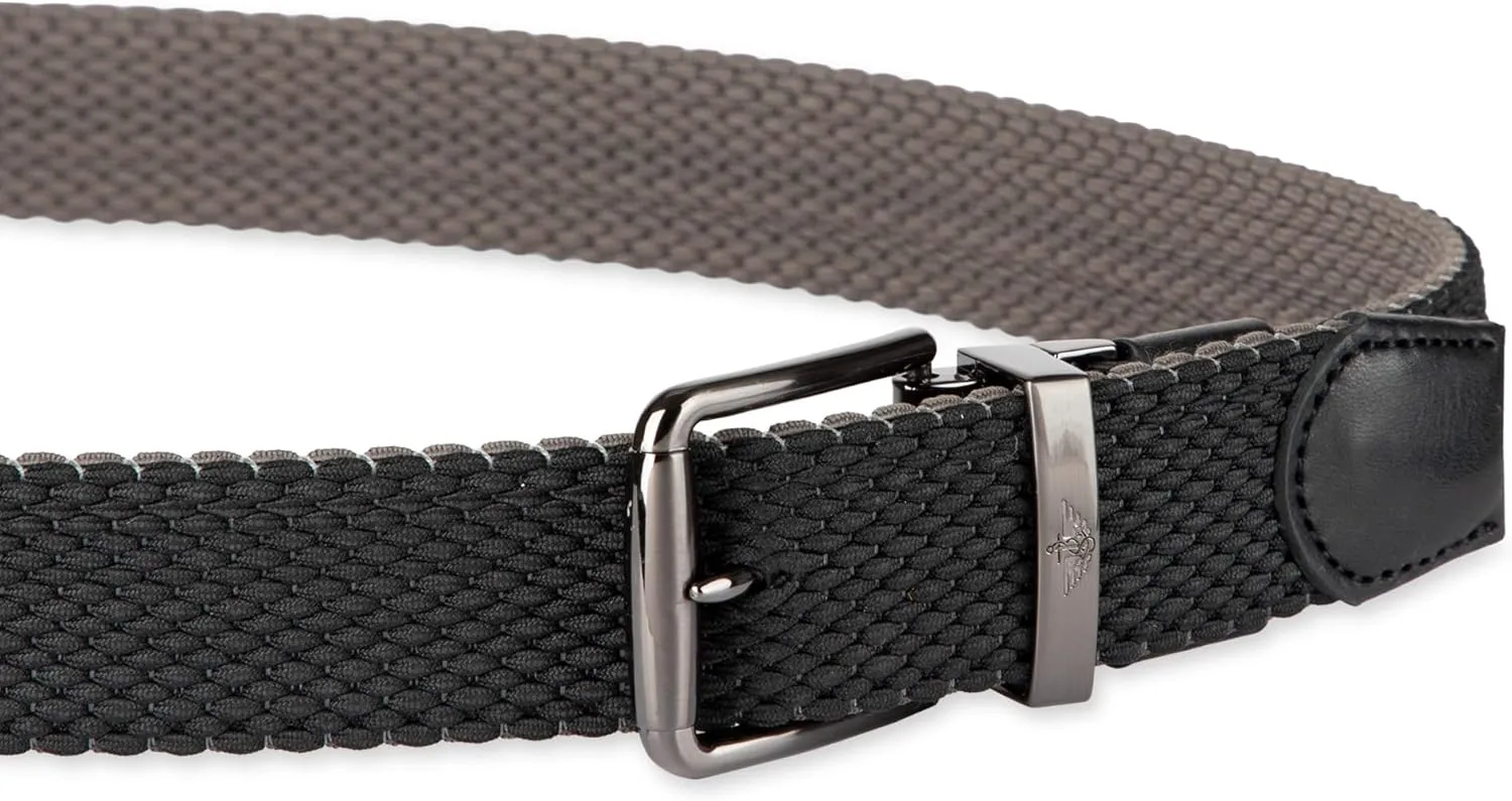 Dockers mens Reversible Stretch Fabric Web Belt